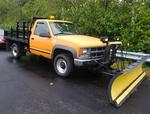 1995 CHEVY 1-TON K35 TRUCK W/FISHER MINUTE MOUNT PLOW